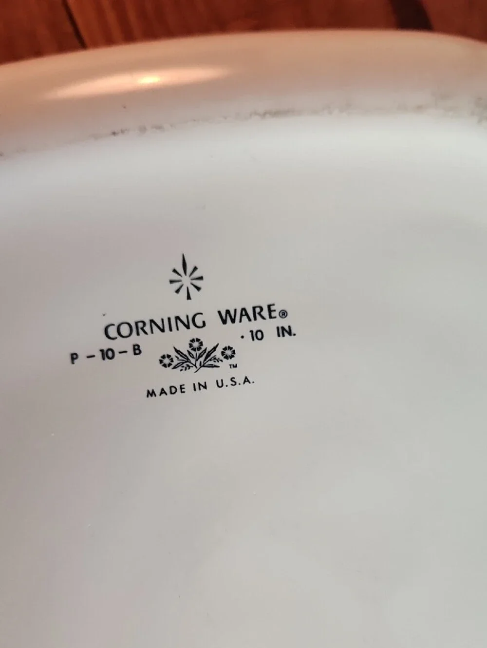 Corningware normal surface